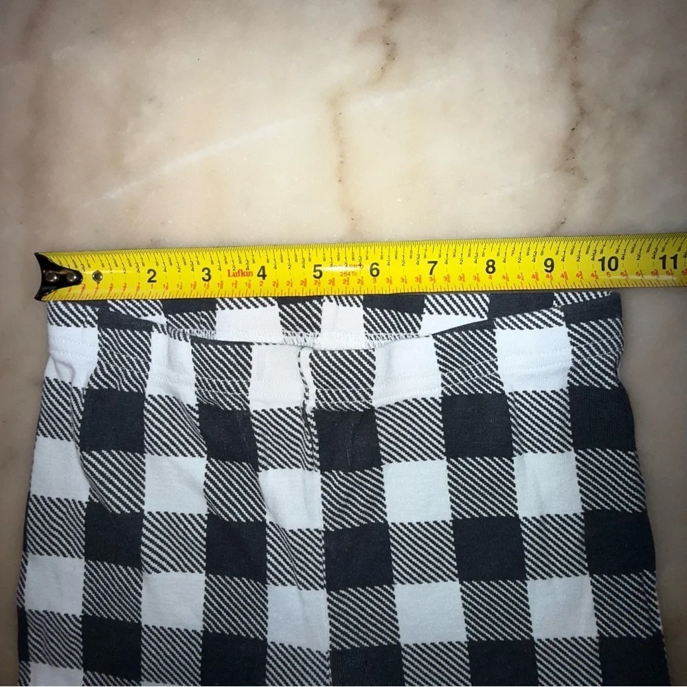 Carter's Kid 2-Piece Buffalo Check 100% Snug Fit Cotton Christmas Pajamas set 8